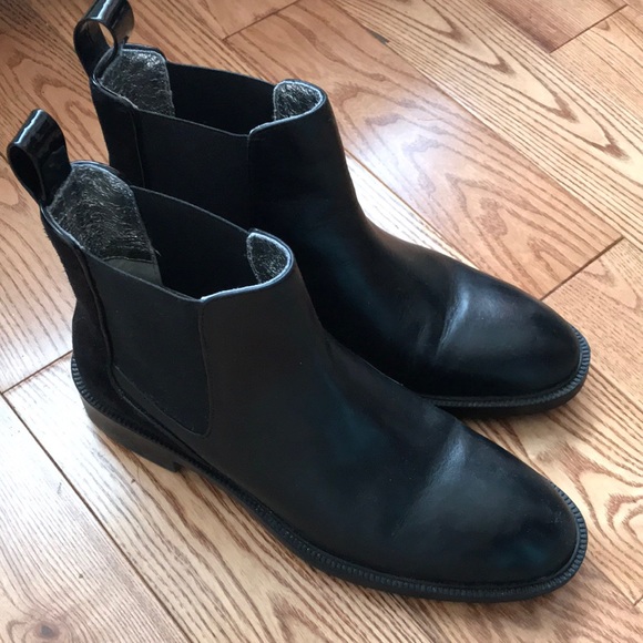 Zara leather ankle boots - Picture 2 of 5